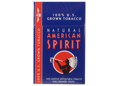 American Spirit Dark Blue Full Bodied Box