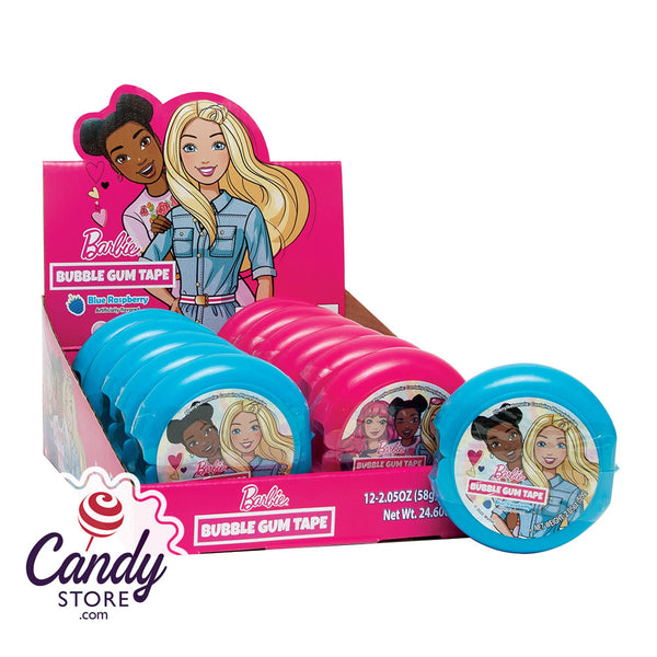 Barbie Bubble Gum Tape 12 Ct