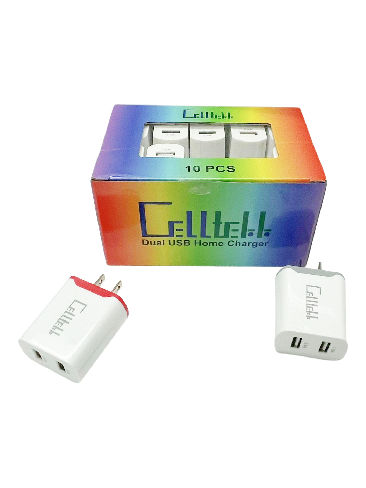 Celltekk Home Charger (Double)10 Ct