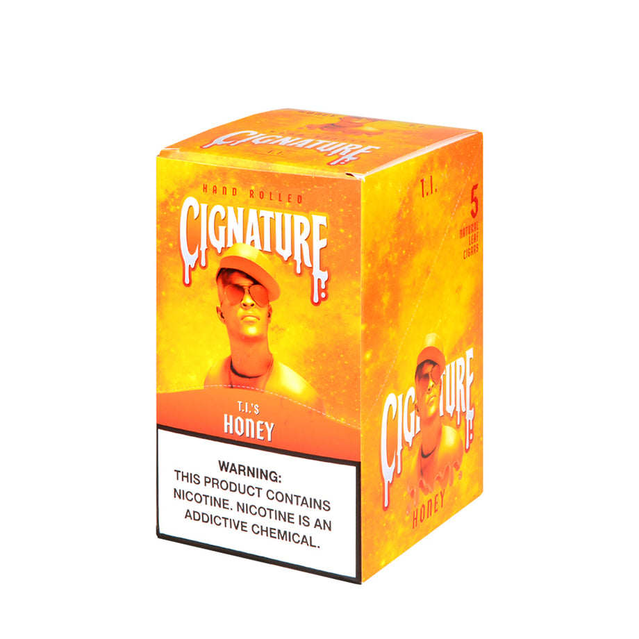 CIGNATURE CIGARS 5PK/ 8CT HONEY