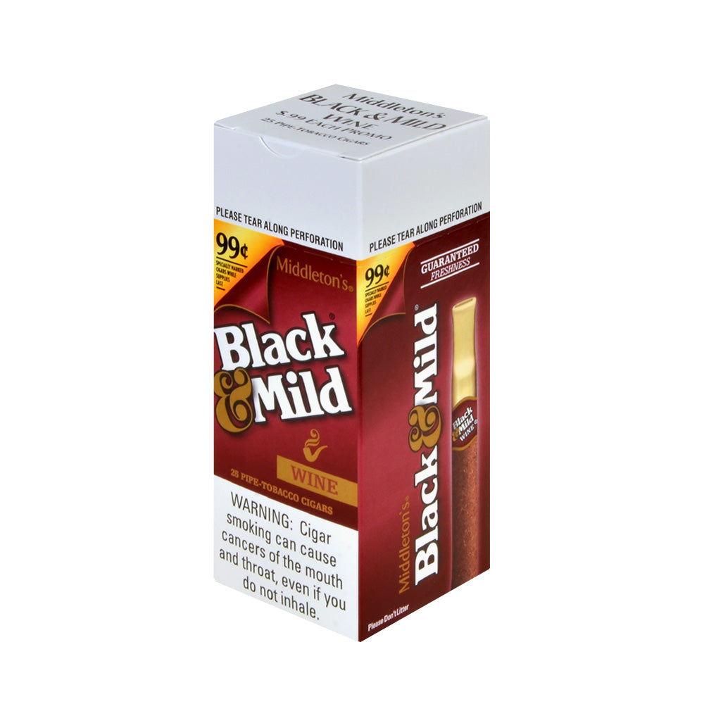 Black & Mild .99 25 Ct Wine