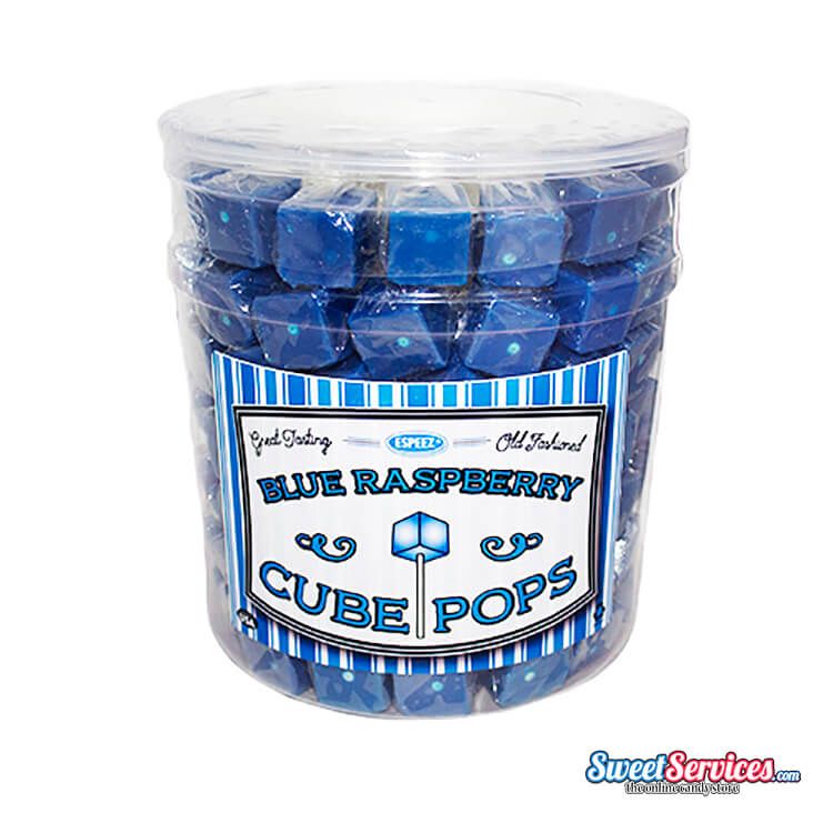 Cube Pops Blue Raspberry 100 Ct