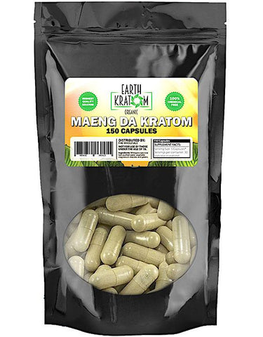 Earth Kratom 150 Ct / 1Bag