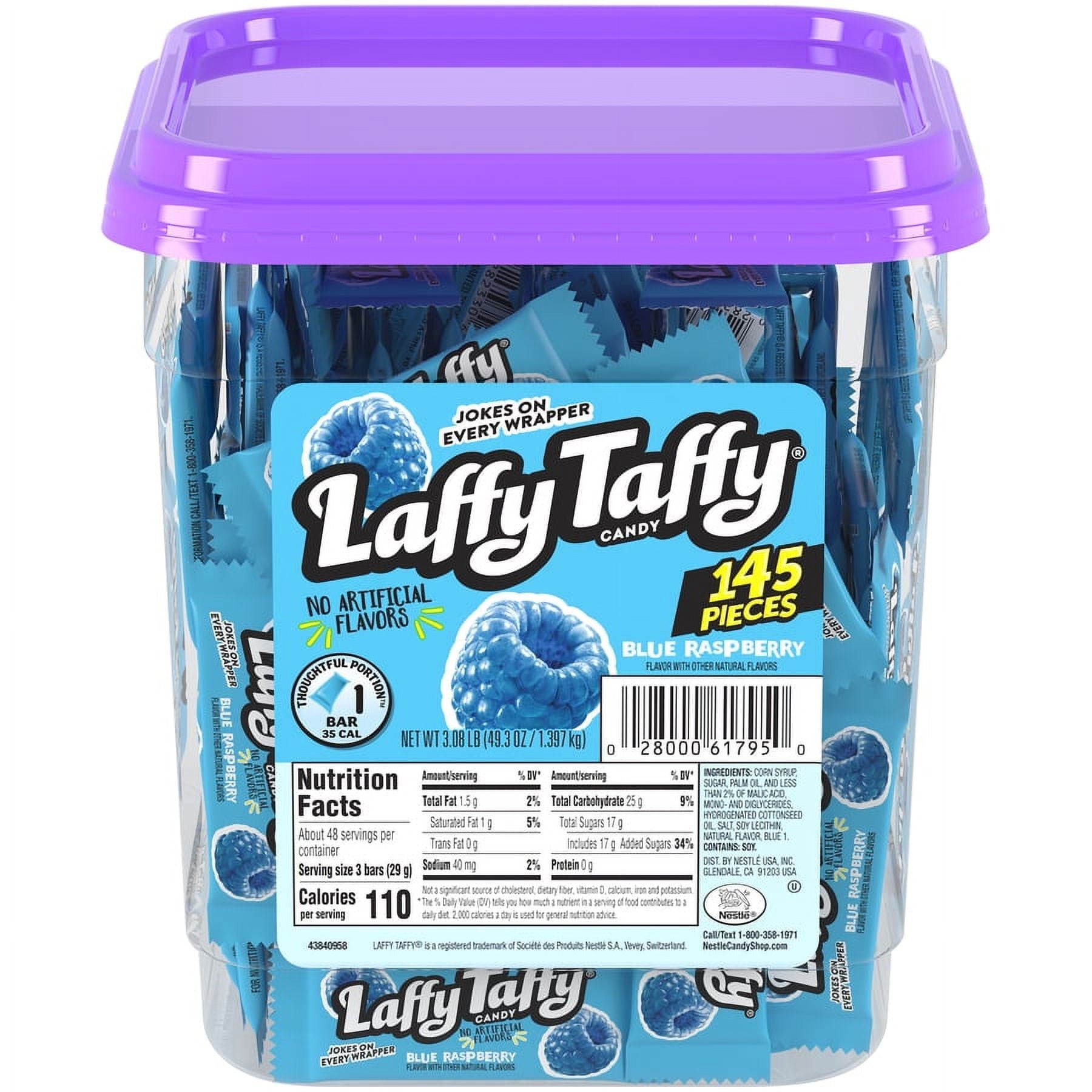 LAFFY TAFFY BLUE RASBERRY 145 CT