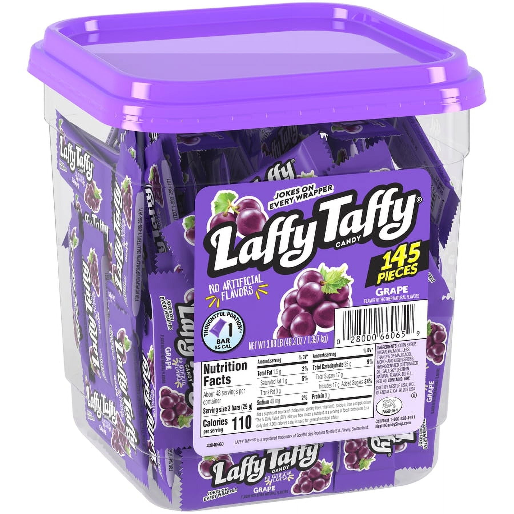 LAFFY TAFFY GRAPE 145 CT