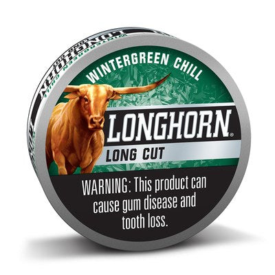 Longhorn Long Cut Wintergreen Chill 5 Ct