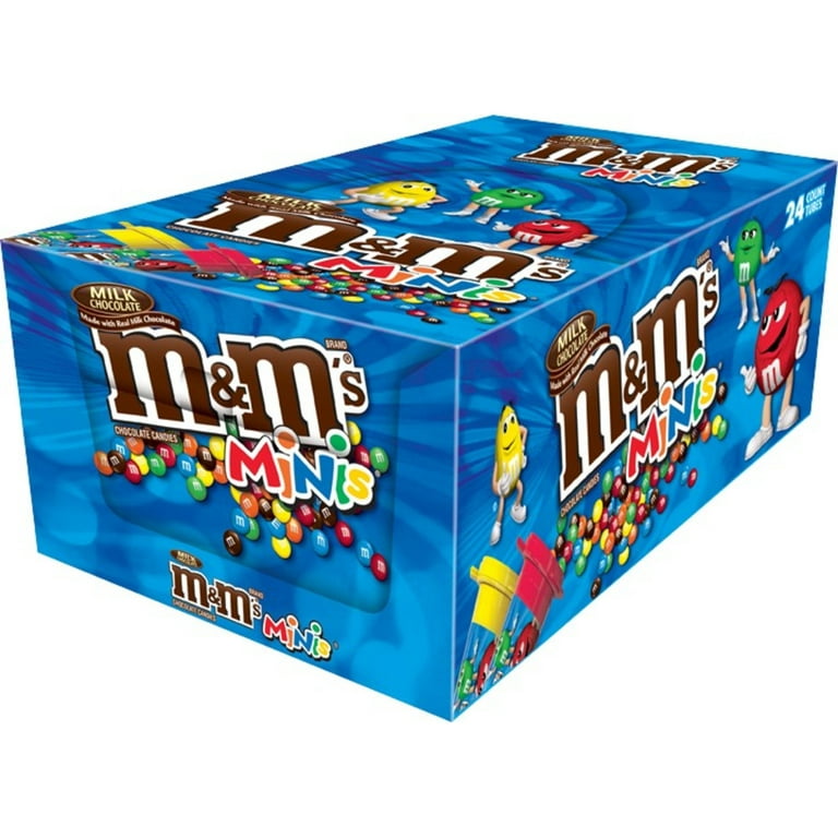 Mars/ M&M Tubes Mini Xmax King 1.77 Oz / 24 Ct