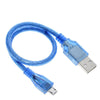 MICRO USB CABLE 30 CT FABRIC