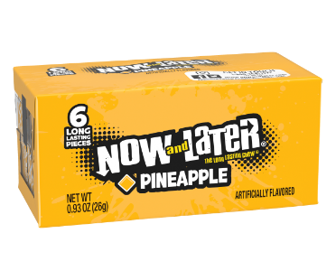 NOW AND LATER PINEAPPLE 24 CT