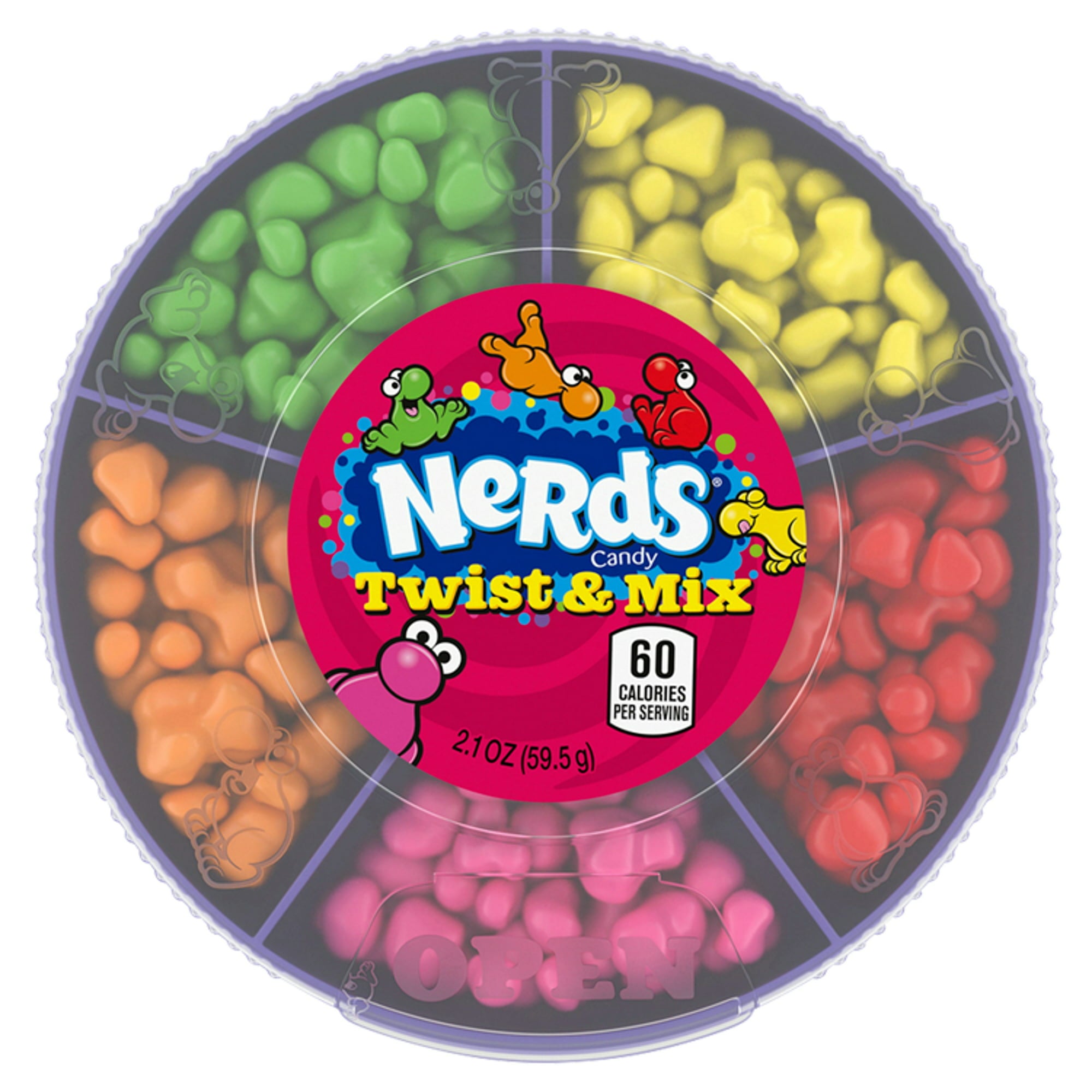 Nerds Twist & Mix 2.1 Oz / 6 Ct