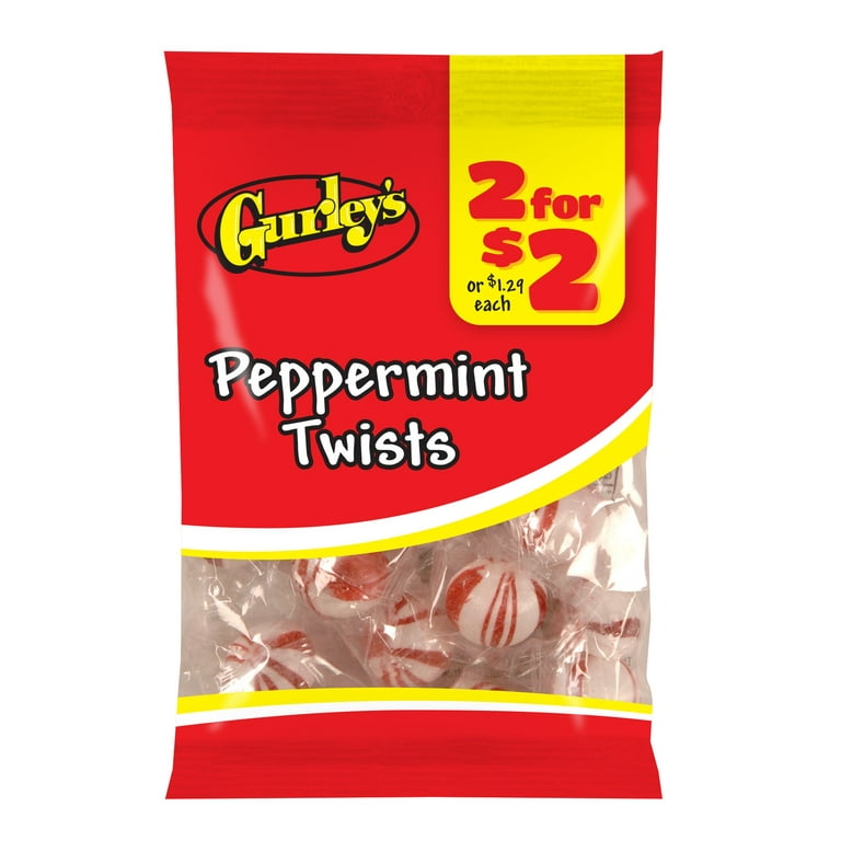 Gurleys 2F$2 / 12Ct Peppermint Twists