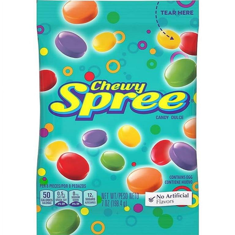 SPREE CHEWY CANDY DULCE 1.7 OZ / 24 CT