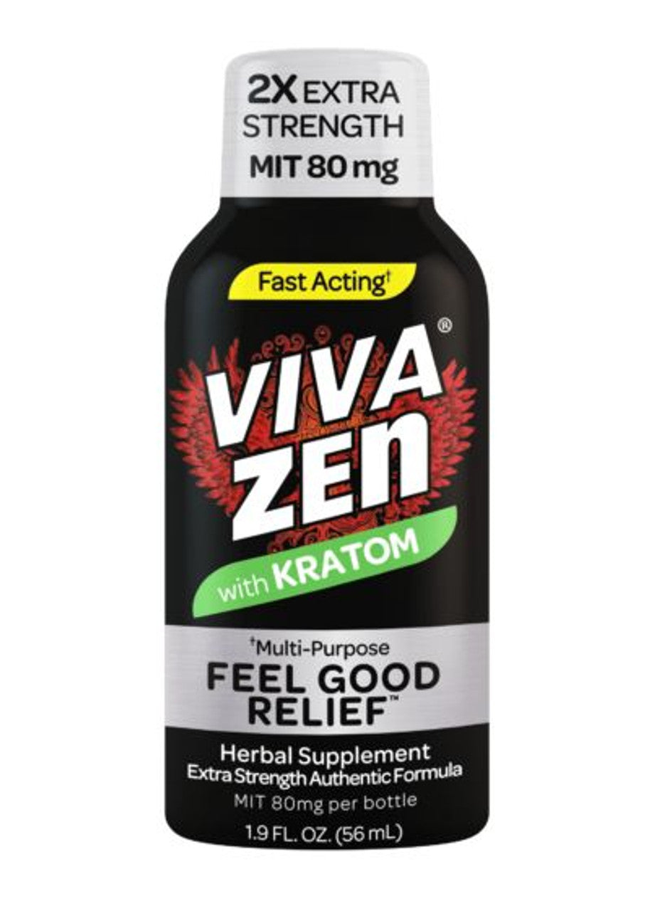 viva zen kratom 2x 12ct