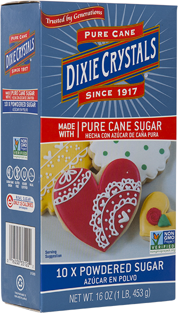 DIXIE CRYSTALS SUGAR POWDERED 1 LB / 1 CT