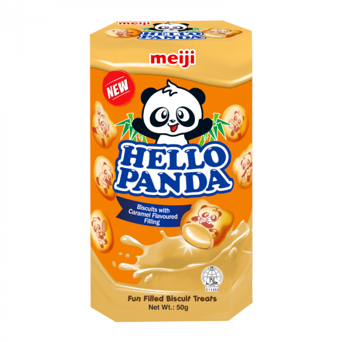 Meiji Hello Panda Caramel 2.1 Oz / 10 Ct