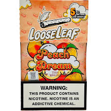 Looseleaf 5Pk/ 8Ct Peach Dream