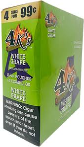 4 Kings 4F99 4 Pk / 15 Ct White Grape