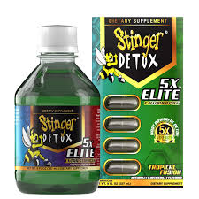 Stinger Detox 8 Oz & 5 Caps 1Ct