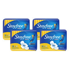 Stayfree Maxi W/Wings 18 Pk / 1 Ct