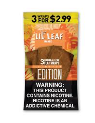 Lil Leaf Wraps 3 F $2.99 10Ct Mango