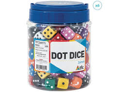 DICE LUCKY 2 PK / 24 CT