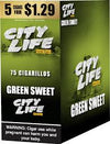 City Life 5F1.29 5Pk/ 15Ct Classic Green