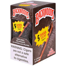 Backwoods 5 Pk / 8 Ct Dark Leaf