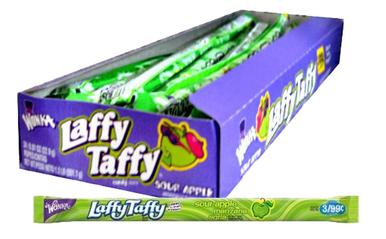 Laffy Taffy S/ Apple 24 Ct