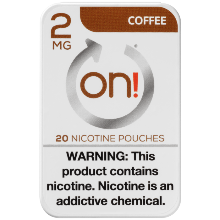 On! Pouches 5 Ct 2Mg Coffee