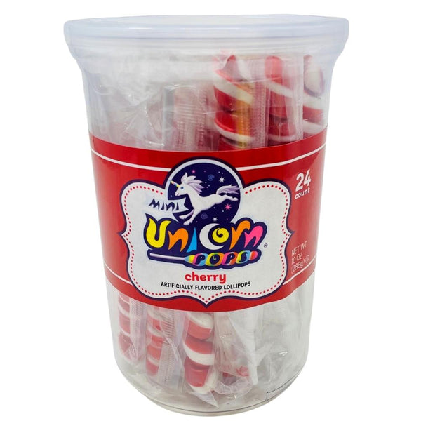 Unicorn Pops Cherry 24Ct Jar