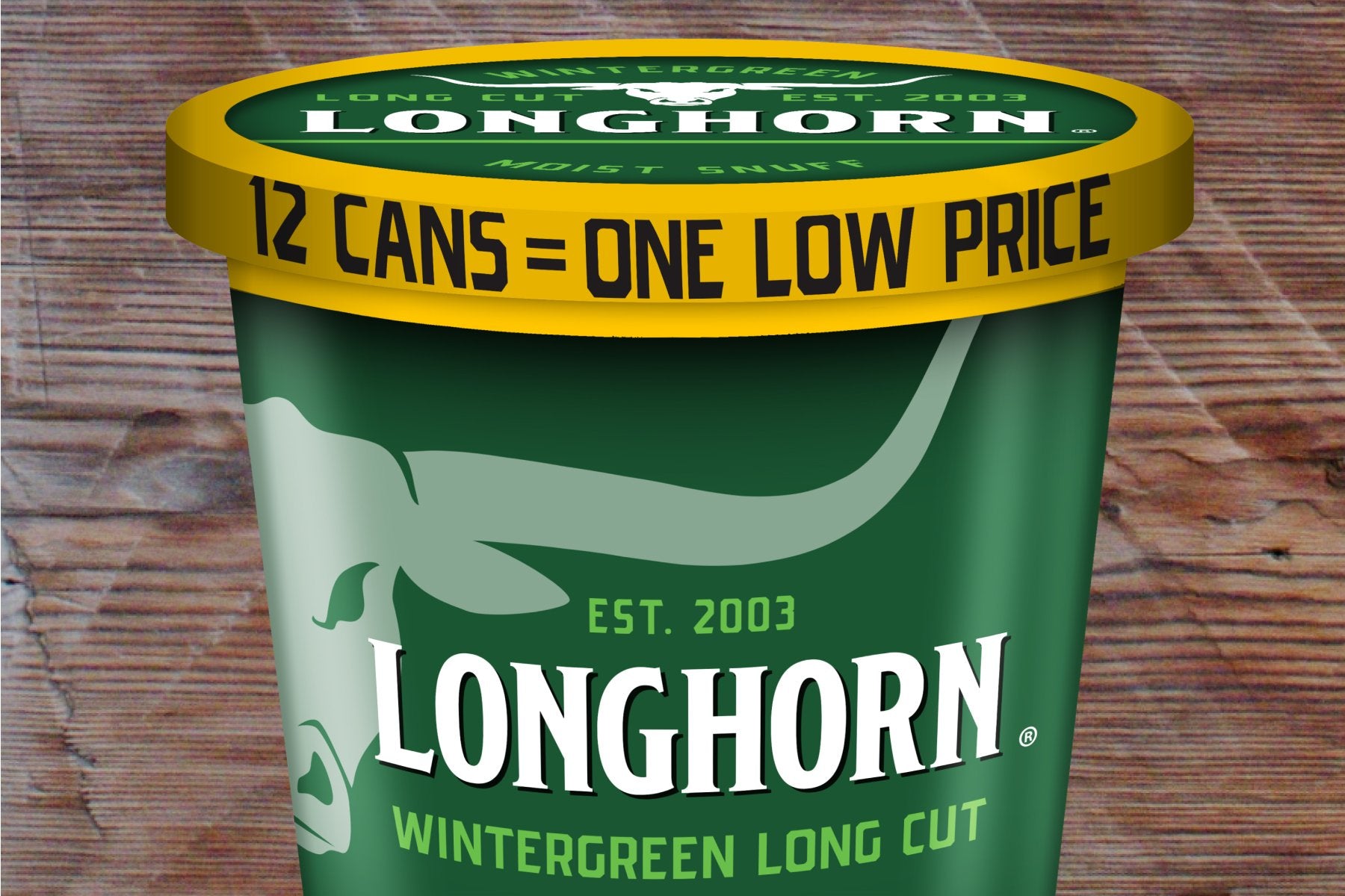 Longhorn 14.4 Oz Lc Wintergreen