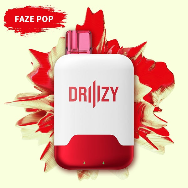 DRIIIZY Smoke X2 Dual Tank Rechargeable Disposable | 15000 Puffs | 5% Nicotine | 10 Count Display