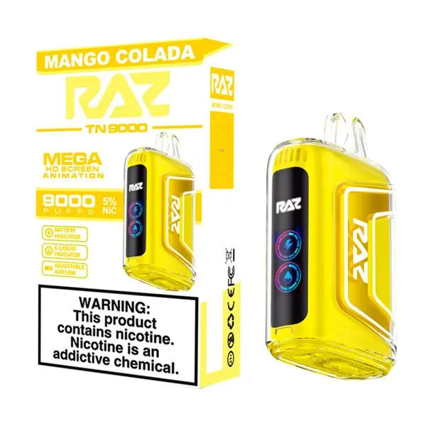 RAZ TN9000 9000 Puffs Disposable Mango Colada