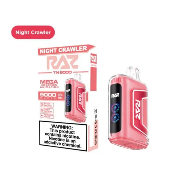 RAZ TN9000 9000 Puffs Disposable Night Crawler