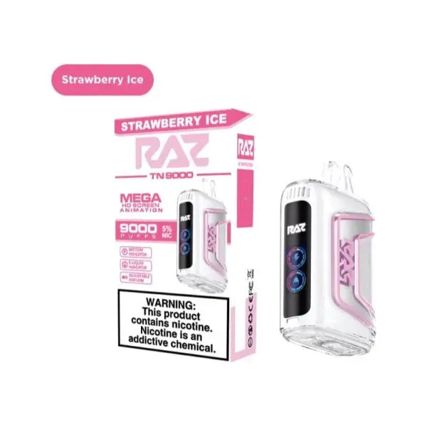 RAZ TN9000 9000 Puffs Disposable Strawberry Ice