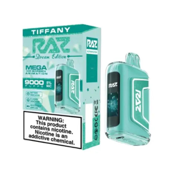 RAZ TN9000 9000 Puffs Disposable Tiffany