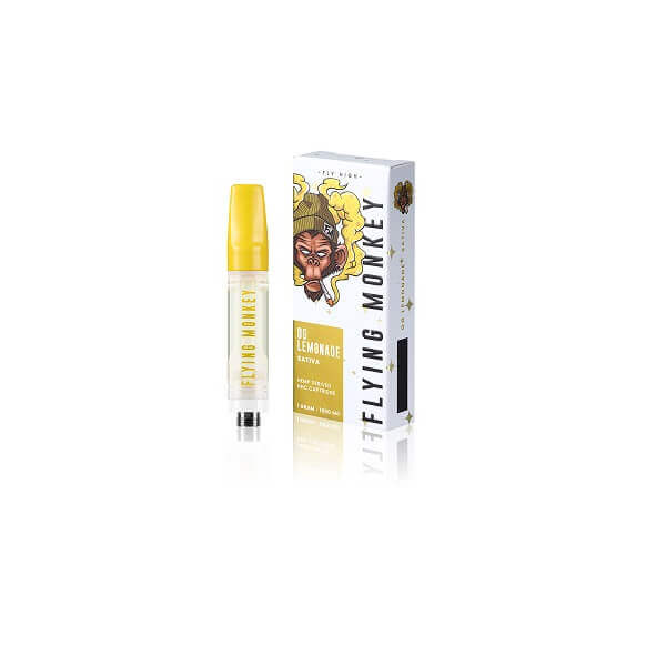 Flying Monkey HHC Cartridge | 1 Gram | 8 Count Display | OG Lemonade