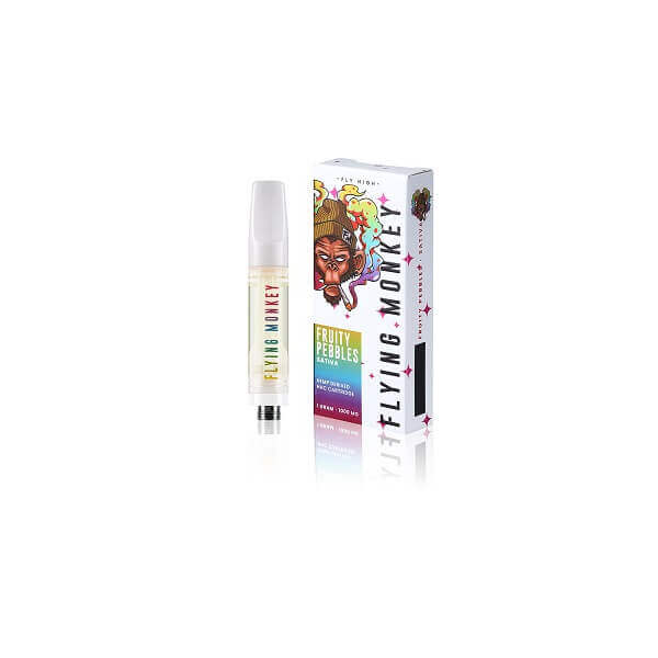 Flying Monkey HHC Cartridge | 1 Gram | 8 Count Display | Fruity Pebbles