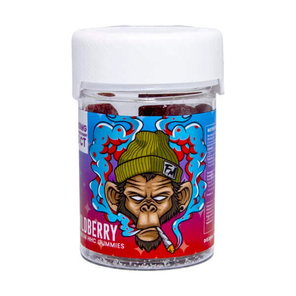 Flying Monkey HHC Gummies | 20 Count | Wild Berry