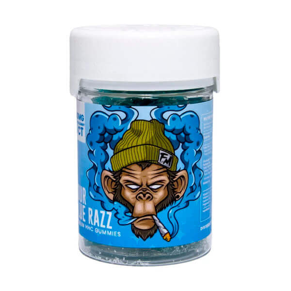 Flying Monkey HHC Gummies | 20 Count | Sour Blue Razz