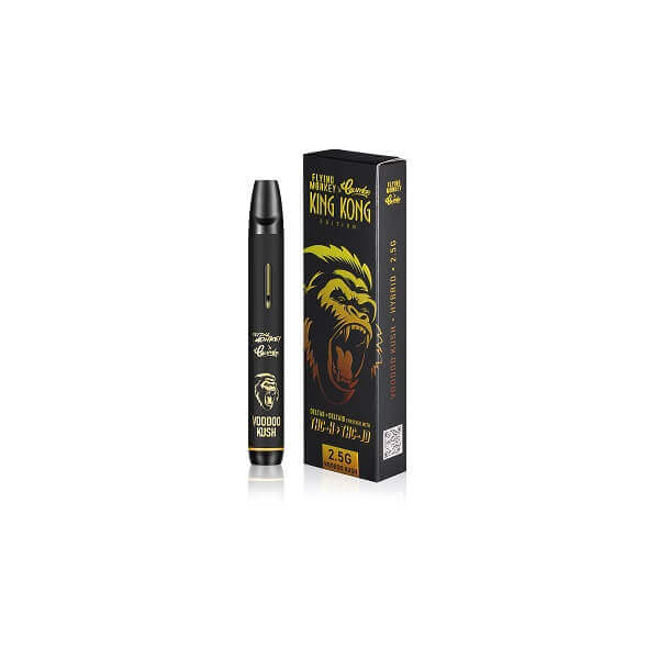 Flying Monkey X Crumbs King Kong D8 D10 THCH JD Disposable | 2.5 Gram | 8 Count Display | Voodoo Kush