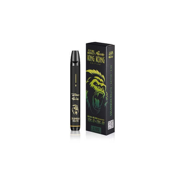 Flying Monkey X Crumbs King Kong D8 D10 THCH JD Disposable | 2.5 Gram | 8 Count Display | Columbian Mojito