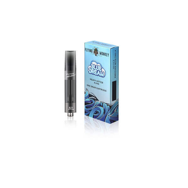 Flying Monkey Heavy Hitter Blend D8 Enriched with THC-P Cartridge | 940mg | 8 Count Display | Blue Dream