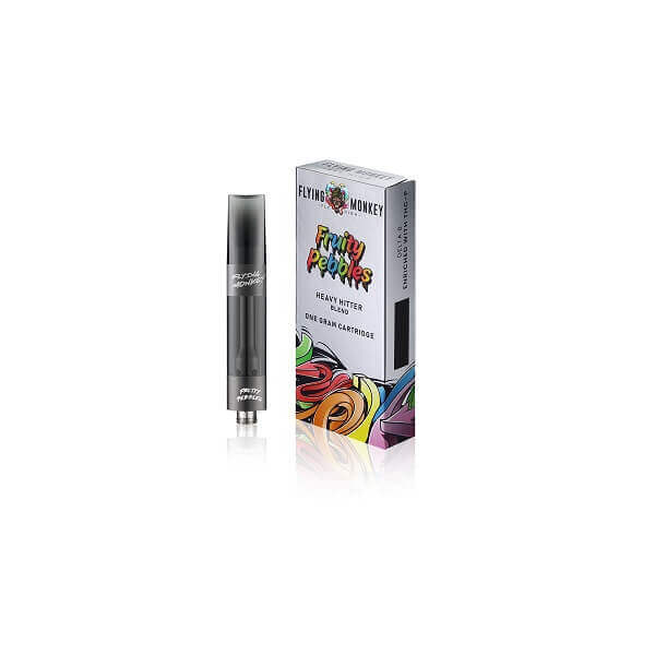 Flying Monkey Heavy Hitter Blend D8 Enriched with THC-P Cartridge | 940mg | 8 Count Display | Fruity Pebbles