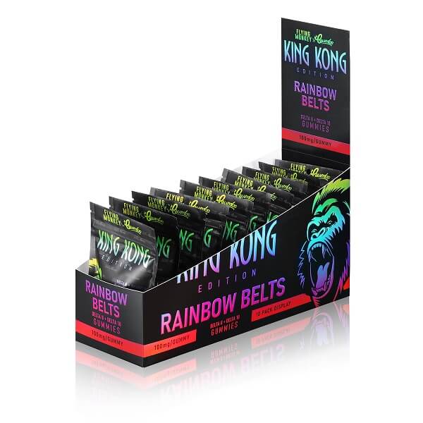 FM X Crumbs King Kong D8+D10 Gummies | 1000mg | 10 Pack | 10 Count Display