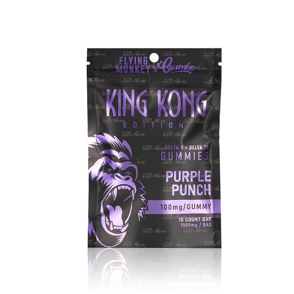 FM X Crumbs King Kong D8+D10 Gummies | 1000mg | 10 Pack | 10 Count Display