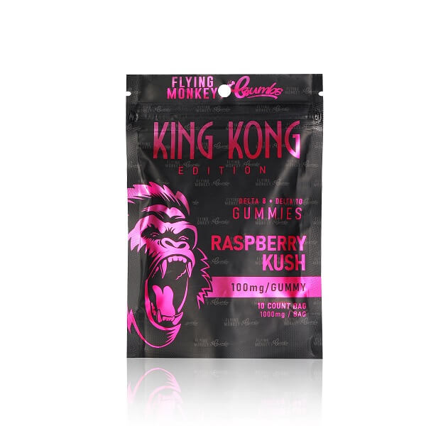 FM X Crumbs King Kong D8+D10 Gummies | 1000mg | 10 Pack | 10 Count Display