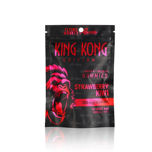 FM X Crumbs King Kong D8+D10 Gummies | 1000mg | 10 Pack | 10 Count Display