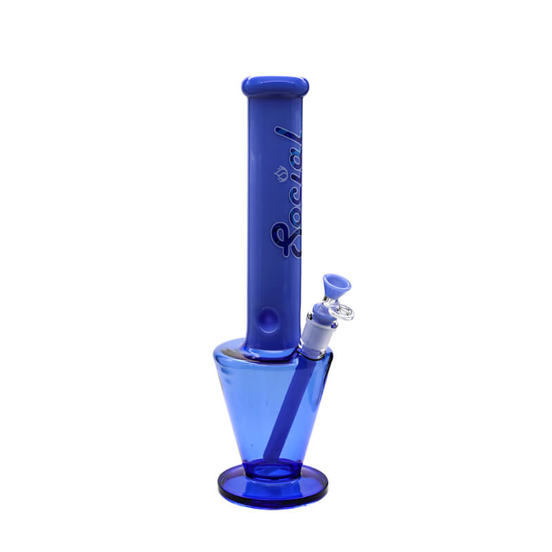 Social SLAYER Slyme Dual Colored Cone Waterpipe (A7-04/05) | 16 inch | Assorted Colors