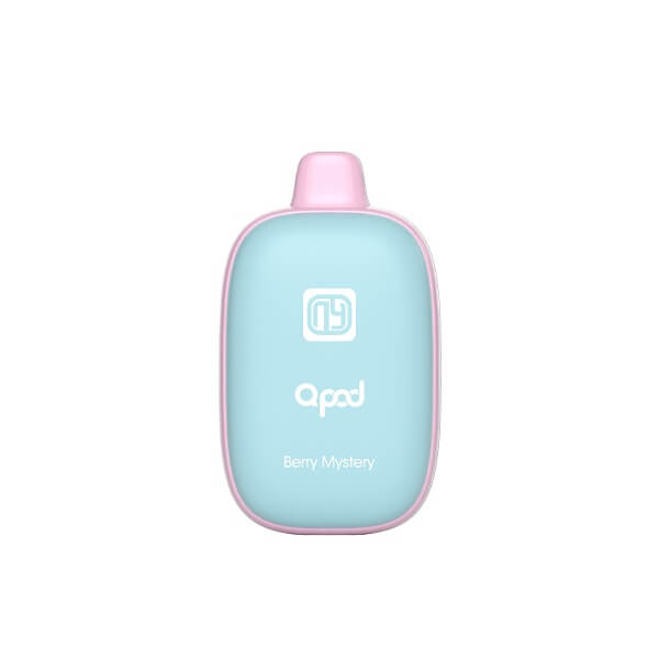 QPOD 6000 Rechargeable Disposable | 5% Nicotine | 6000 Puffs | 5 Count Display | Berry Mystery